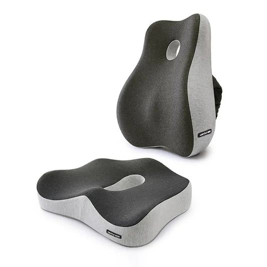 Memory Foam Office Chair Cushion Car Seat Support Waist Pillow Massage